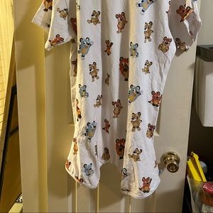 BNWT Tykables Koda Cubs Romper, Medium, ABDL / Ageplay